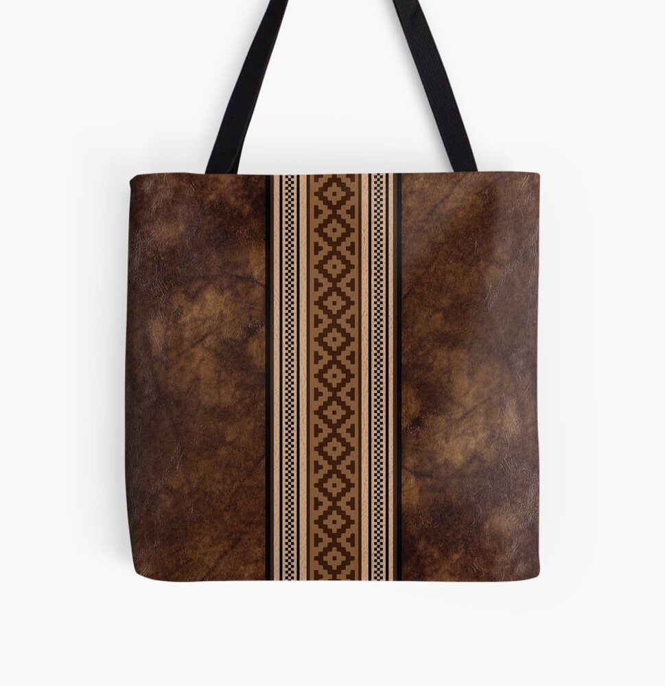Argentine leather Pampas guards | Tote Bag