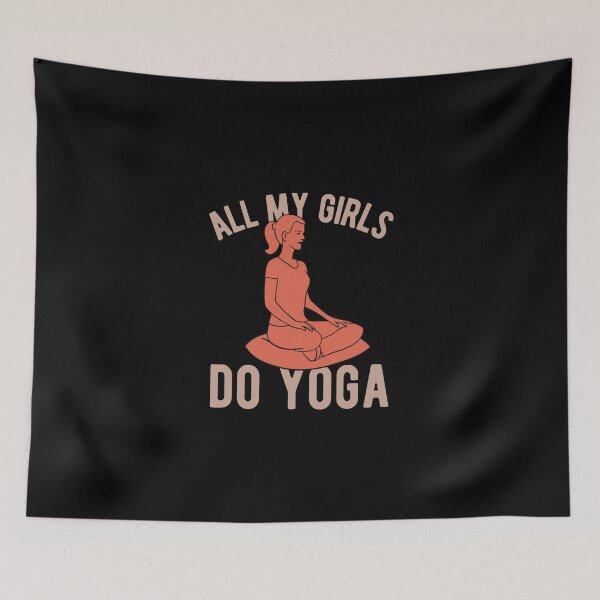 Item preview, All My Girls Do Yoga designed and sold by CanadianUnicorn.