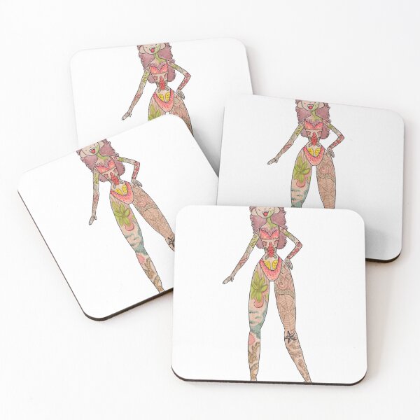 Item preview, Santa Sangre - Sideshow Tattooed Woman designed and sold by mia-stickers0.