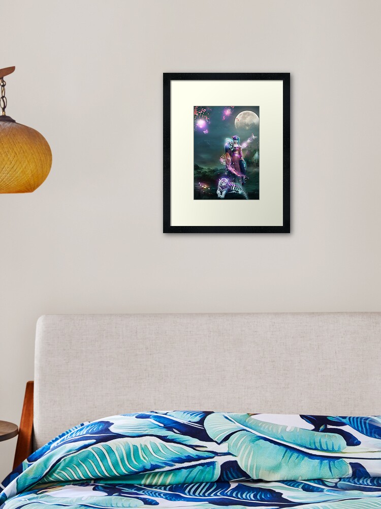 Thumbnail 1 of 7, Framed Art Print, Harmony's Fable designed and sold by jena dellagrottaglia.