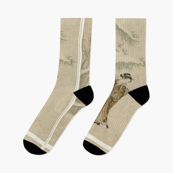 Item preview,  Japanese art paint, women walk in the bamboo garden designed and sold by RoManSmArt.