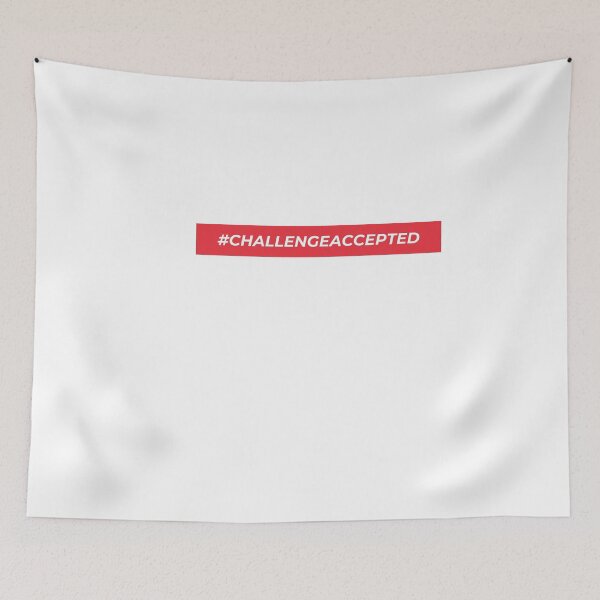 Item preview, #ChallengeAccepted designed and sold by Bradford Adams.