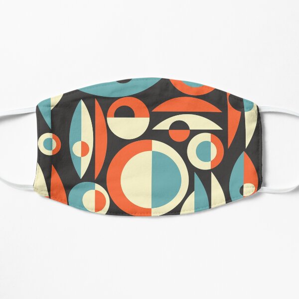 Retro Eames Era Pisces Flat Mask