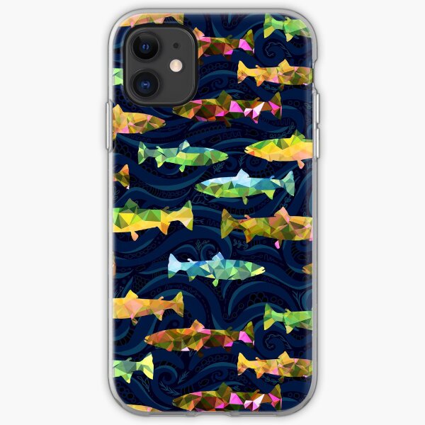pez arcoiris Funda blanda para iPhone