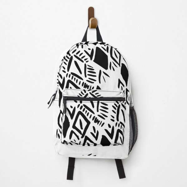 Item preview, Shining. Ethnic art inspired modern ornament. Linocut indigenous design. designed and sold by AllBeau.