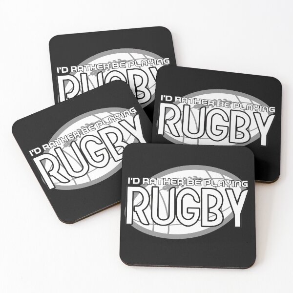 Artikelvorschau, Ich würde lieber Rugby spielen entworfen und verkauft von RobomShop.