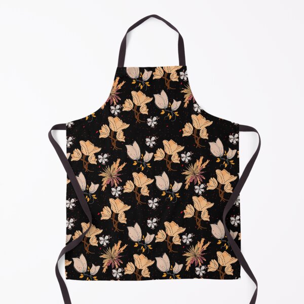 Item preview, Brown& Black Floral Pattern designed and sold by SomebodyArts.