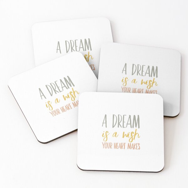 Item preview, A Dream Is A Wish Your Heart Makes designed and sold by FabledInk.