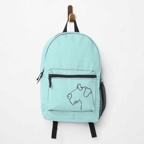 Item preview, Airedale Terrier silhouette outline designed and sold by LivHana.