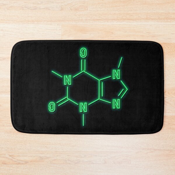 Item preview, Neon Caffeine Molecule designed and sold by Elle  Hazlett.