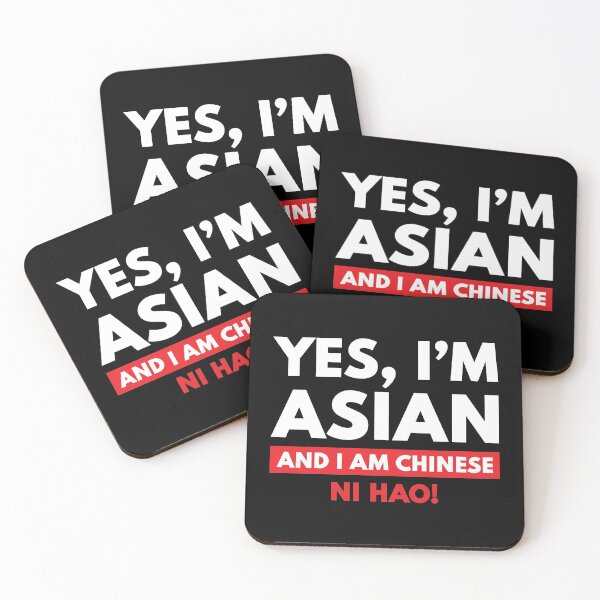 Item preview, Yes, I'm Asian, And I Am Chinese. Ni Hao! designed and sold by BunnyPrinceDegn.