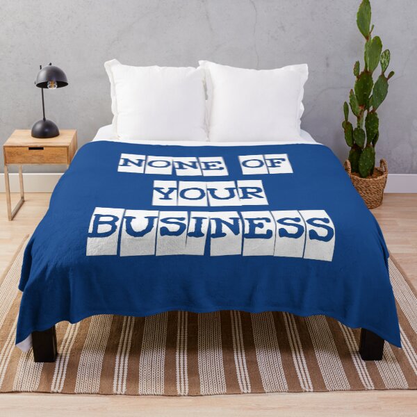 Item preview, it's none of your business designed and sold by introvertcafe.