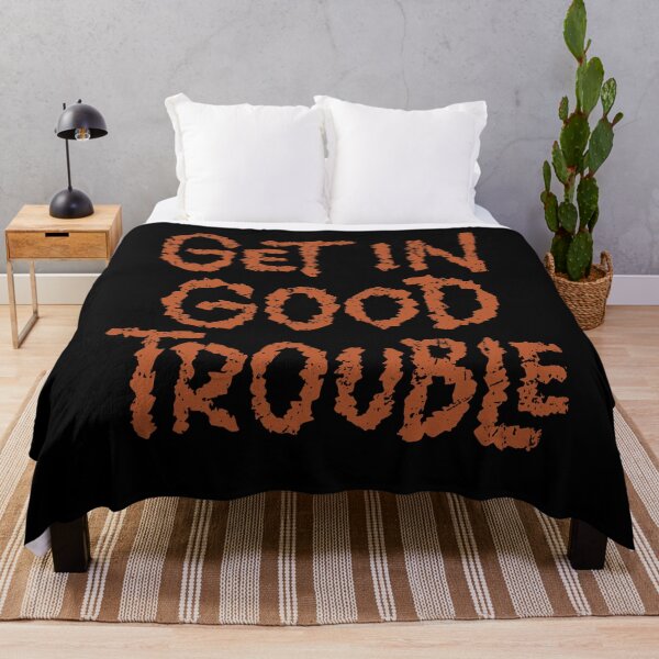 Item preview, Get in Good Necessary Trouble designed and sold by Zagach Letters.