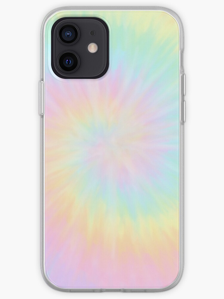 Tie Dye Pastell Tapete Iphone Hulle Cover Von Pastel Paletted Redbubble