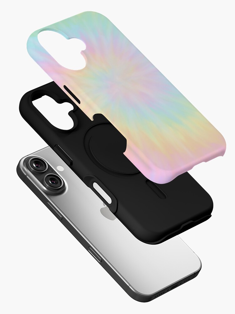 Thumbnail 2 of 4, iPhone Case, Tie dye pastel wallpaper designed and sold by Pastel-PaletteD.