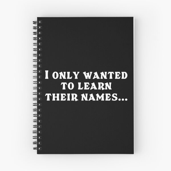 Item preview, I ONLY WANTED TO LEARN THEIR NAMES Funny Kpop Quote designed and sold by SugarSaint.