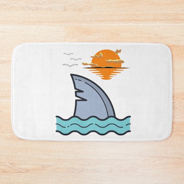 Item preview, Shark attack in deep water acrylic great white shark designed and sold by OneTimeEngineer.