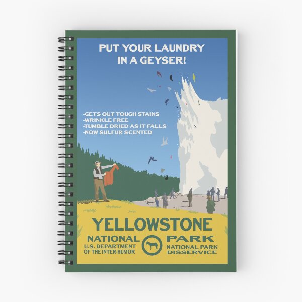 Item preview, Put Your Laundry in a Geyser! - Yellowstone National Park designed and sold by mp2262.