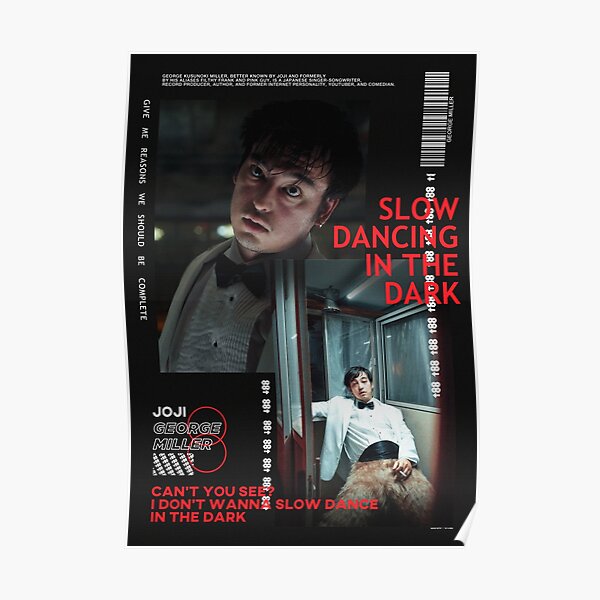 JOJI IN TONGUES, BALLADS, NECTAR, SLOW DANCING POSTER Poster