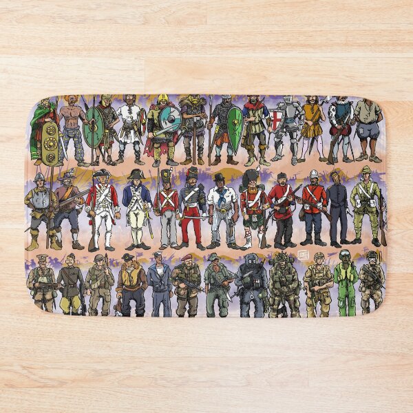 Item preview, British Military Uniforms Through The Ages designed and sold by matjackson.