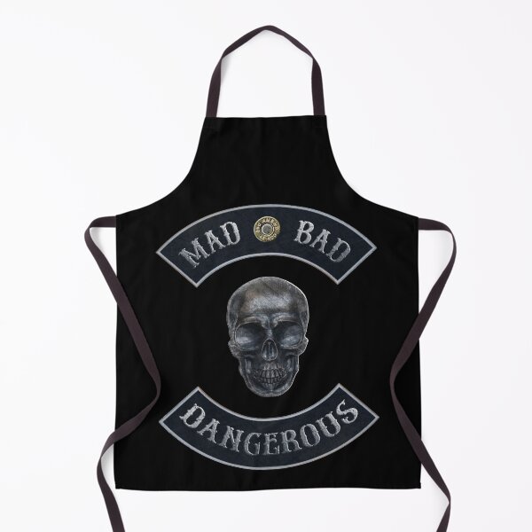 Item preview, Mad Bad Dangerous in Rockers with skull black background designed and sold by MadBadDangerous.