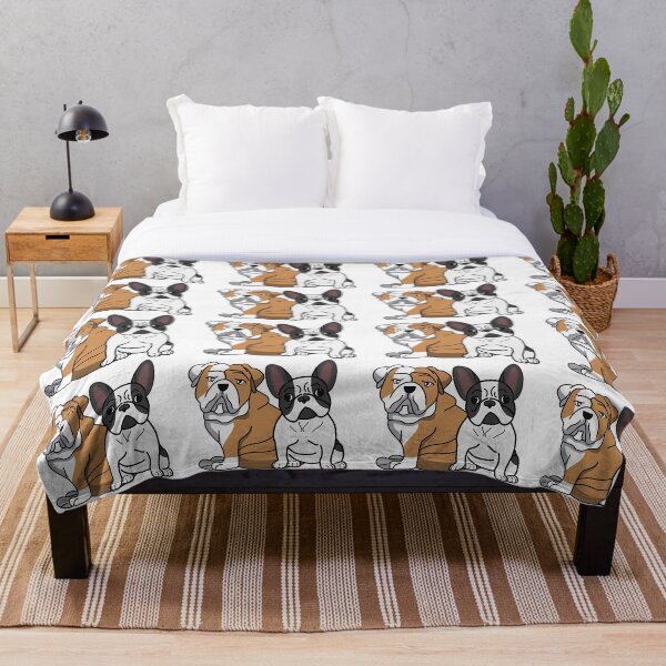 Item preview, French and English Bulldog designed and sold by DoodlesByNat.