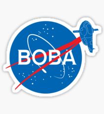 BOBA NASA Sticker