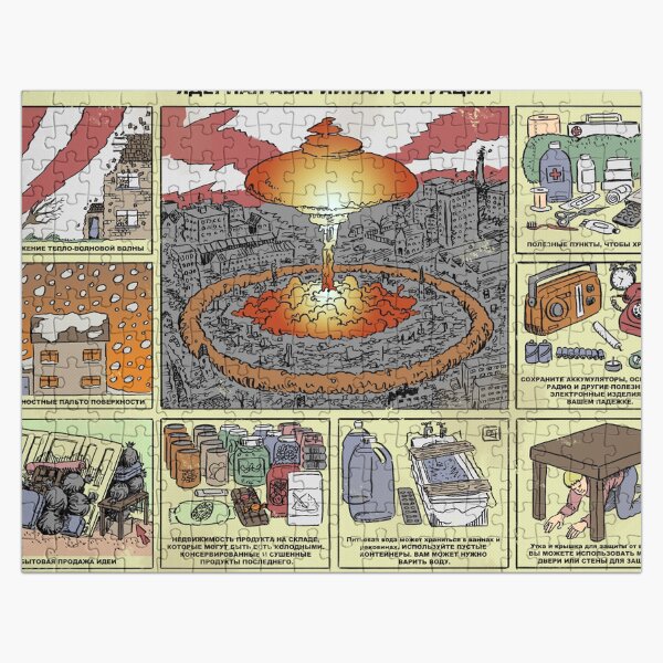 Artikel-Vorschau von Nuclear Survival Poster, designt und verkauft von matjackson.