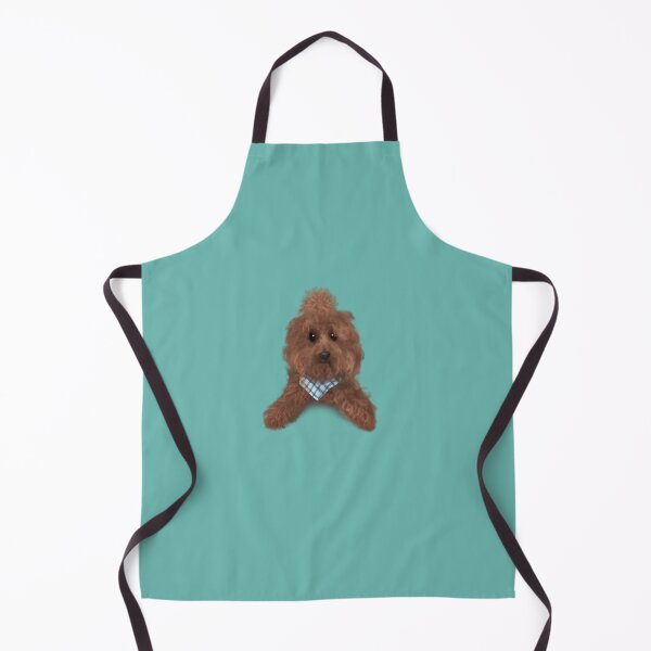 Item preview, Cute Poodle with Dog-Bun designed and sold by ikigaicreations.