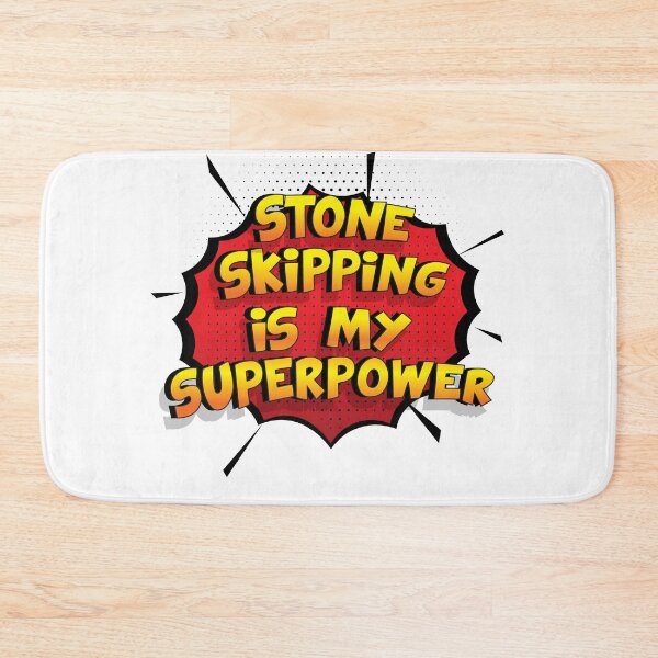 Item preview, Stone Skipping is my Superpower Funny Design Stone Skipping Gift designed and sold by Custom365.