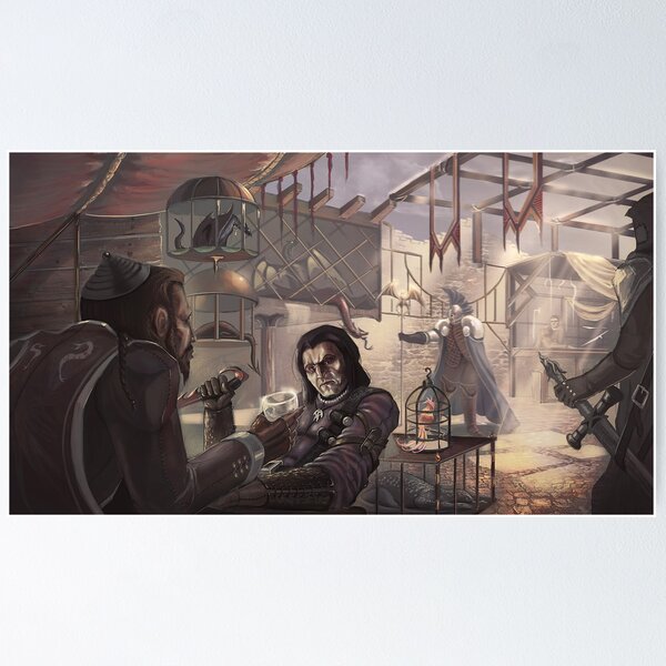 Vista previa del artículo con la obra «Dragon Market Assassin», diseñado y vendido por CarloReynolds.