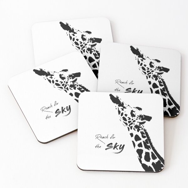 Item preview, Reach for the sky | Giraffe graphic designed and sold by ginokelleners.