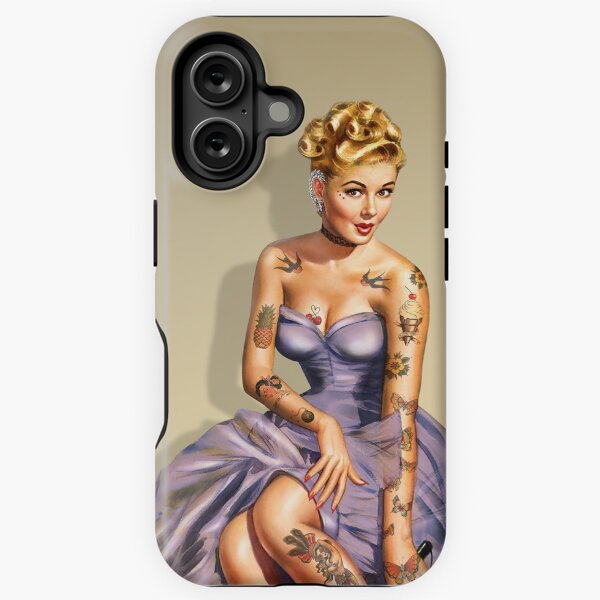 Item preview, Tattoed pin-up - Handcuff designed and sold by chimpunilustracion.