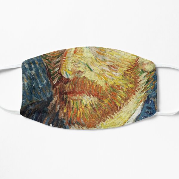 Vincent Van Gogh - Self Portrait with Hat Flat Mask