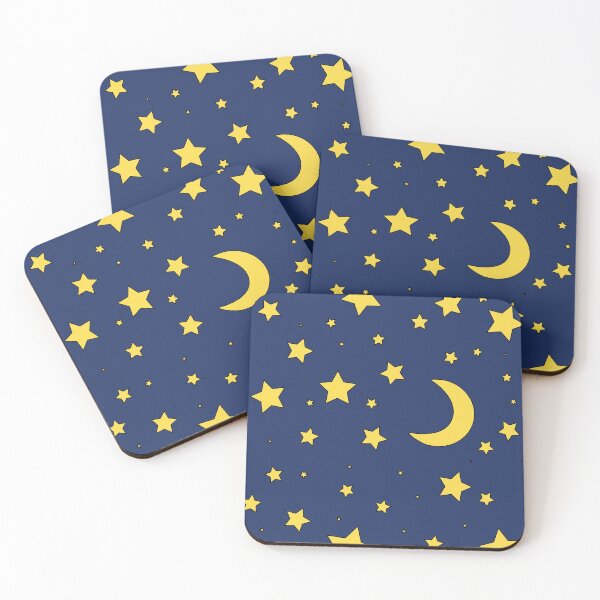Item preview, a galaxy full of stars and the moon designed and sold by Margje.