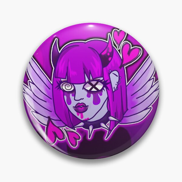 Artikelvorschau, Bubblegoth Demon Girl - Gruselig aber süß entworfen und verkauft von glittergoreart.