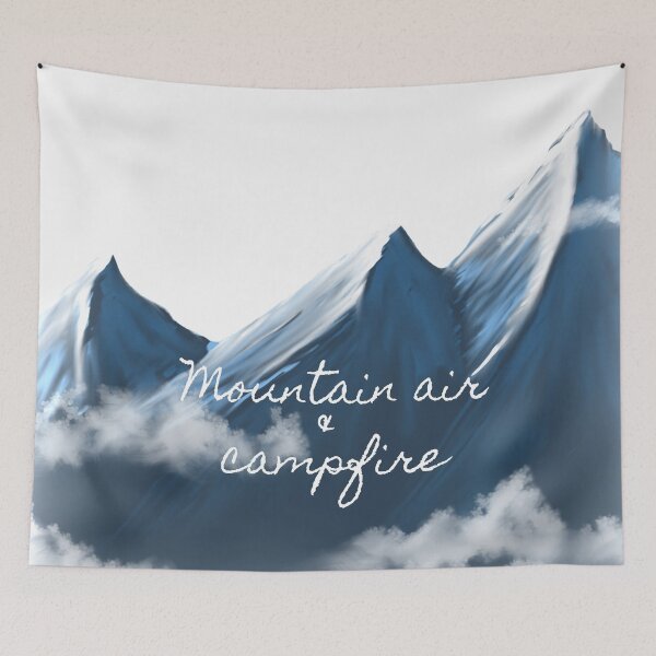 Item preview, Mountain air and campfire designed and sold by Digiart Den.
