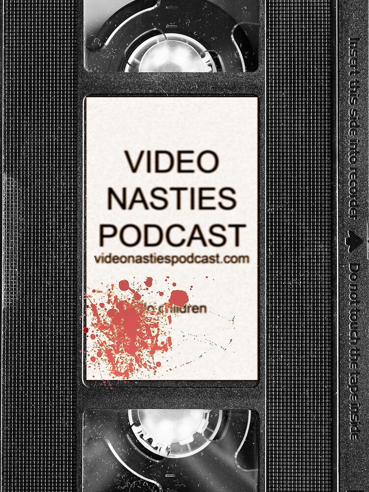 Video Nasties Podcast VHS Label by anorangemonkey