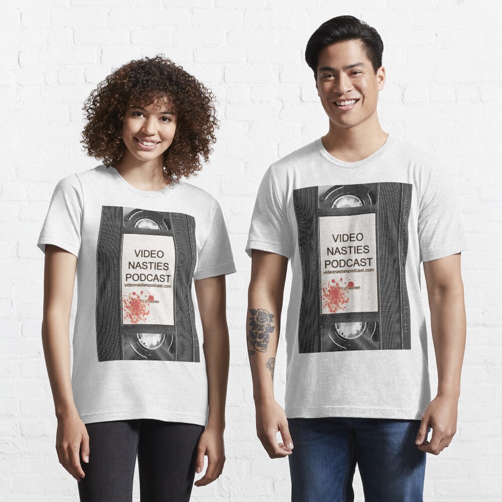 Video Nasties Podcast VHS Label Essential T-Shirt