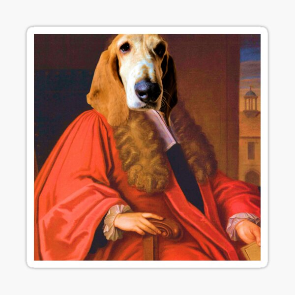 King Dog Sticker