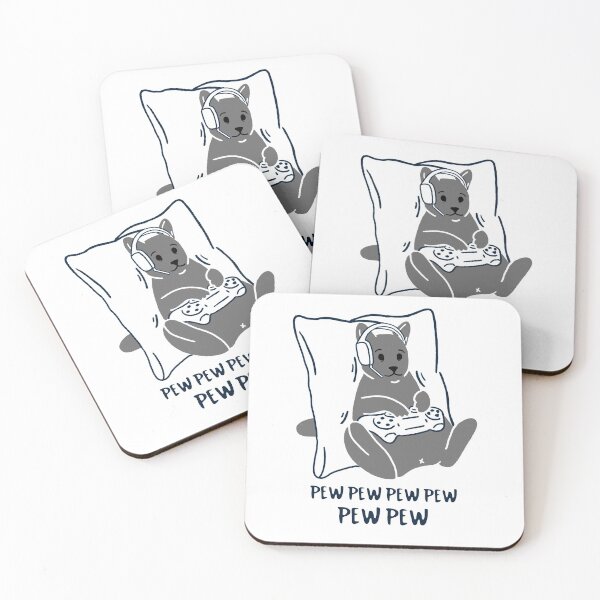 Item preview, Cat Pew Pew Gamer Funny pew pew cat designed and sold by TamGustam.