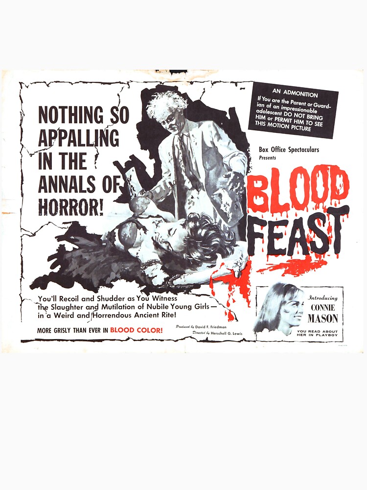 Blood Feast Poster by anorangemonkey