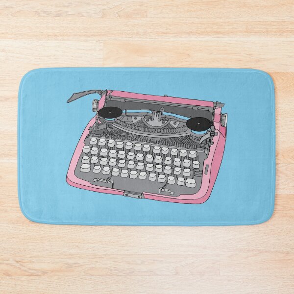 Item preview, Vintage Pink Typewriter designed and sold by murialbezanson.