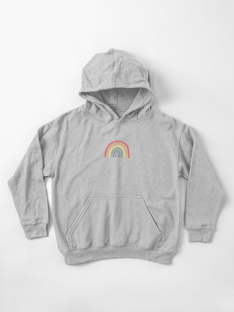 Pullover Hoodie Rainbow Hollister Hoodie Aesthetic Pastel