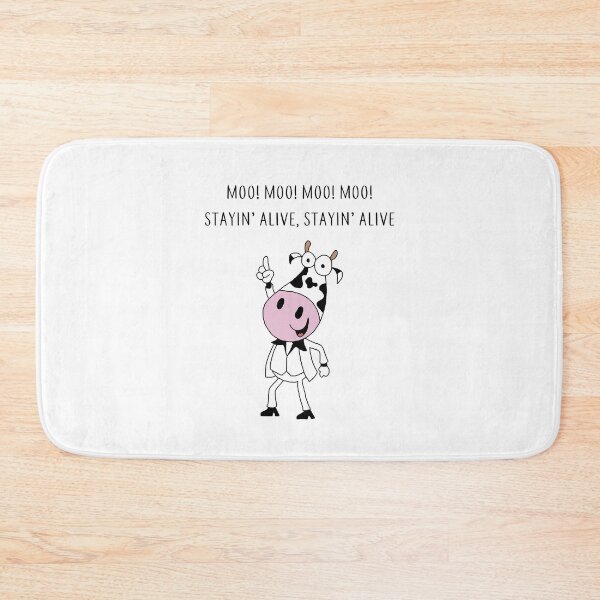 Item preview, Moo! Moo! Stayin' Alive designed and sold by mariatorg.
