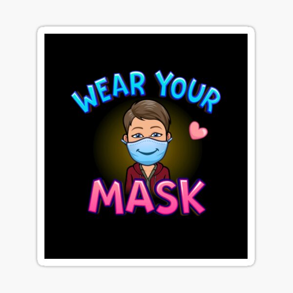Wear Your Mask Sticker