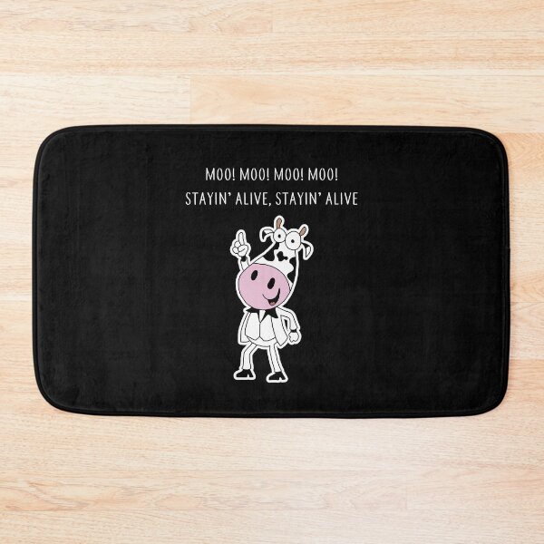 Item preview, Moo! Moo! Stayin' Alive designed and sold by mariatorg.