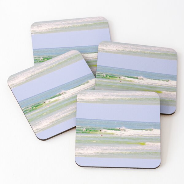 Item preview,  Surfing Green Waves - Rainbow Bay Gold Coast QLD Australia designed and sold by SaltySurfgirl.