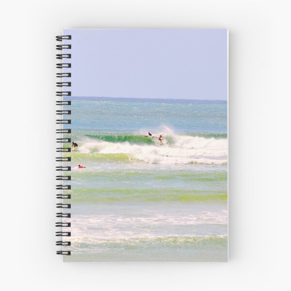 Item preview,  Surfing Green Waves - Rainbow Bay Gold Coast QLD Australia designed and sold by SaltySurfgirl.