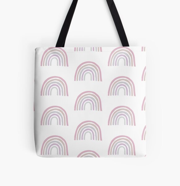 Cute aesthetic pastel pink tote bag (error message